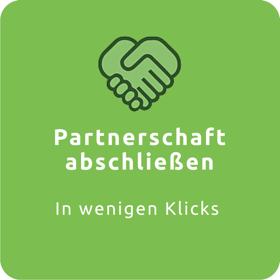 Baumpartnerschaft abschließen Hände Grafik